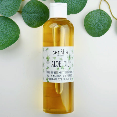 SenSha-Cosmetics -  Aloe Oil - 🍃 Pure & Natural Beauty Elixir