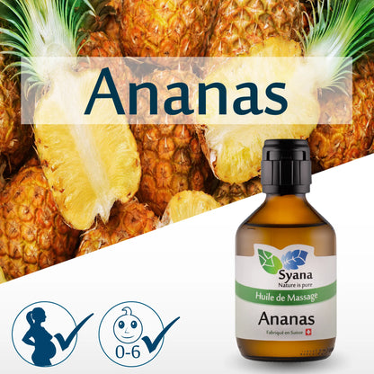 Syana Huile de Massage Ananas – A Tropical Escape for Your Senses 🍍