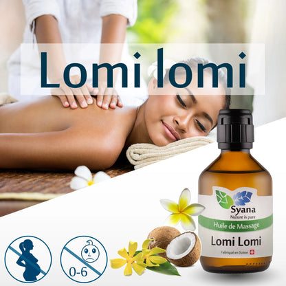 Syana Huile de Massage Lomi Lomi – Journey to the Pacific Islands 🌺