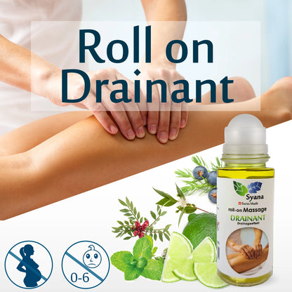 Syana Rollon Massage DRAINANT – Lighten Your Legs with Natural Refreshment 🌿