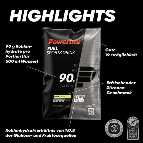 Powerbar - FUEL 90 SPORTS DRINK - 🏃‍♂️ Boost din udholdenhed i dag! 💥