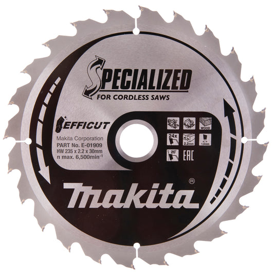 Makita - EFFICUT Saw Blade 235/30 - Precision Cutting for Your Projects 🛠️🪚