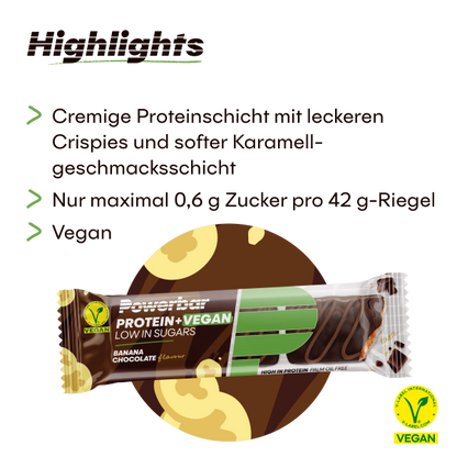 Powerbar - Protein+ Vegan - 🌱 ¡Deliciosa energía a base de plantas para cada entrenamiento!