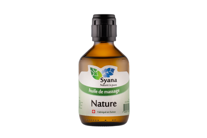 Syana Huile de Massage Nature – Pure, Natural, and Hypoallergenic 🌿