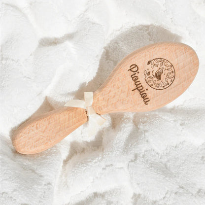 Piou-Piou - Pioupiou Baby Brush Made of Beech Wood - Soft & Natural Care for Your Little One 🌿👶✨