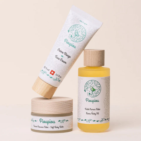 Pioupiou - Softness Gift Set (3 Nourishing Essentials) 🎁👶