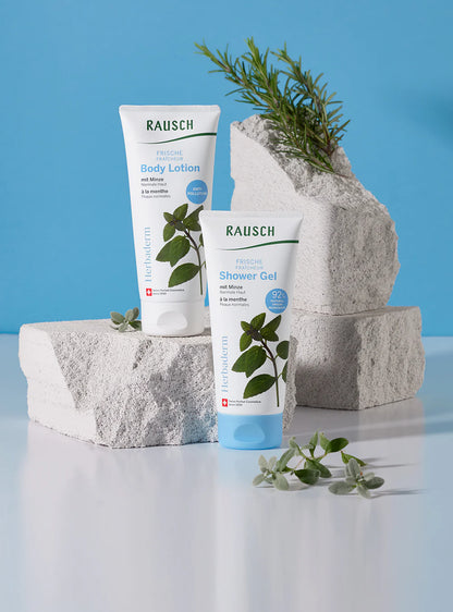 RAUSCH - Gel de ducha refrescante de menta - ¡Despierta tus sentidos! 🌿🚿