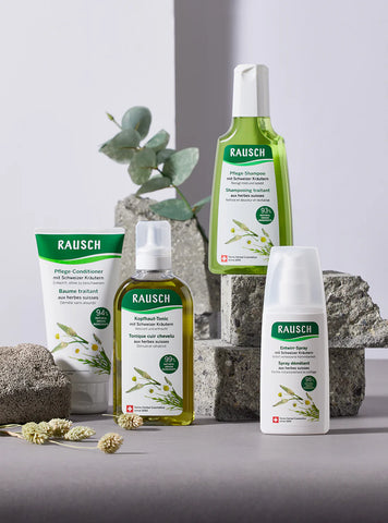 RAUSCH - Tonic naturel pour le cuir chevelu aux herbes suisses - Soin capillaire naturel 💆‍♀️🌿