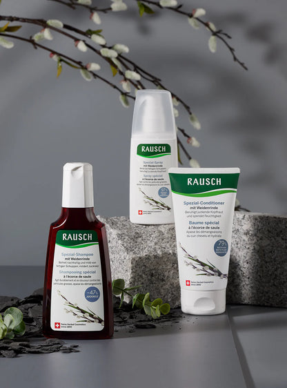 RAUSCH - Shampooing à l'écorce de saule - Soins capillaires naturels 🌿