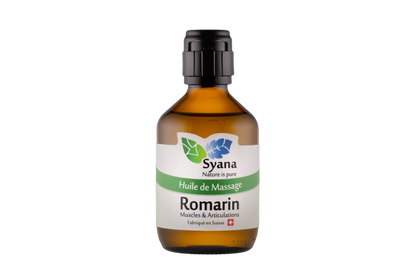 Syana Huile de Massage Romarin – Comfort and Relaxation for Muscles & Joints 🌿