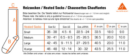 ALPENHEAT - Calze Riscaldate FIRE-SOCK APP Lana - Rimani Confortevole e Caldo Tutto il Giorno! 🔥🧦✨