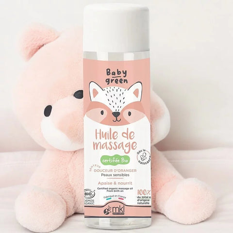 🐾 MKL Green Nature Organic Baby Massage Oil 🌿