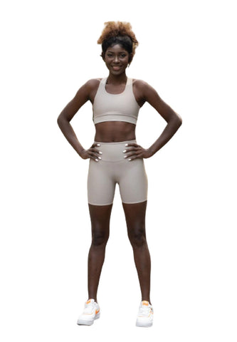 209 - Korsad Sport-BH Beige - Komfort & Stil 🌟