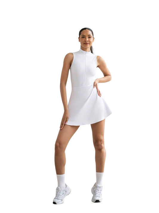 3052 - Спортивний комбінезон у білому - Рухайся вільно ✨