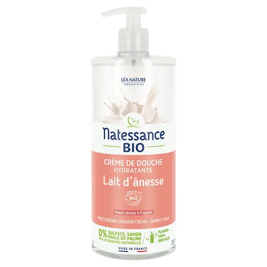 🧴 Natessance® Donkey Milk Shower Cream - 250ml 🧴