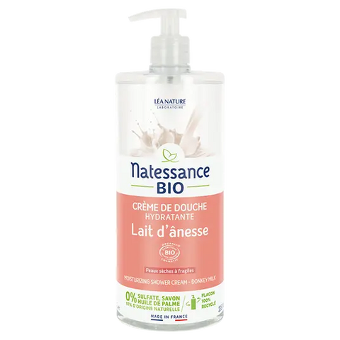 🧴 Natessance® Donkey Milk Shower Cream - 250ml 🧴