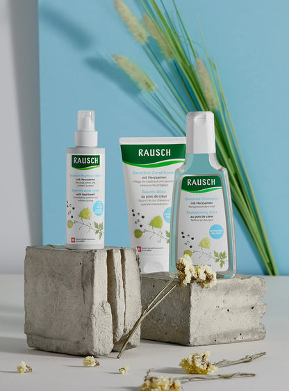 RAUSCH - Sensitive Shampoo with Heart Seeds - Gentle and Nourishing Formula 🌿🌸