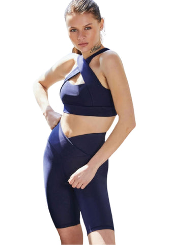 6014 - Biker Leggings Navy - Verbessere Deinen Stil 🚴‍♀️✨