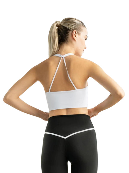 392 Saintes - Twist Dekolleté Sport-BH - Perfekt passform for trening! 💪🧘‍♀️