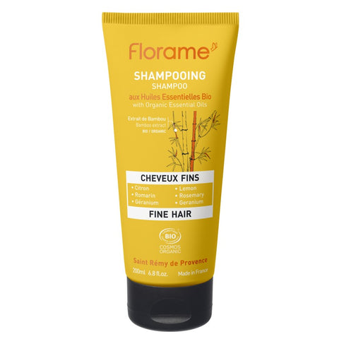 Shampoing Traitant BIO, Cheveux fins - 200ml - Florame