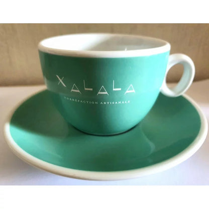 Xalala Tasses Cappuccino - Cappuccino Cups with Saucers