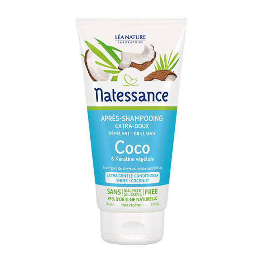 🌴 Natessance® Extra-Gentle Coconut Conditioner - 250ml 🌴