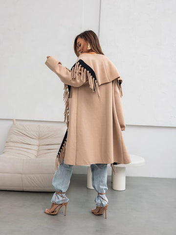 Twój Styl od P. - Frędzlowy Kardigan - Przytulny Styl na Każdą Okazję 🧥✨