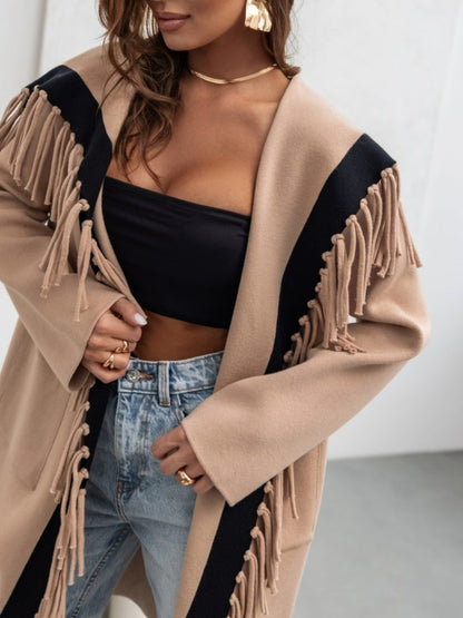 Twój Styl od P. - Frędzlowy Kardigan - Przytulny Styl na Każdą Okazję 🧥✨