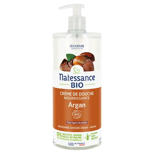 🧴 Natessance® Argan & Orange Blossom Shower Cream - 250ml 🧴