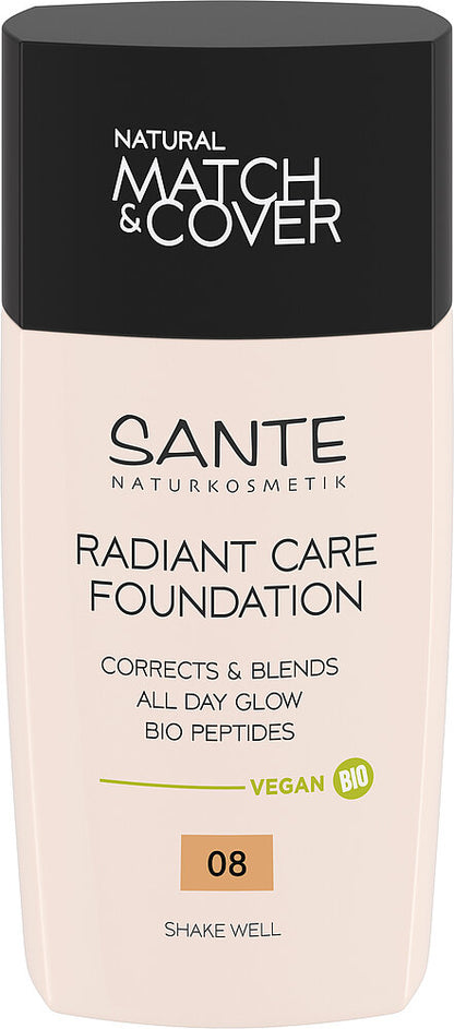 Sante - Radiant Care Foundation 08 - All-Day Glow ✨🌿