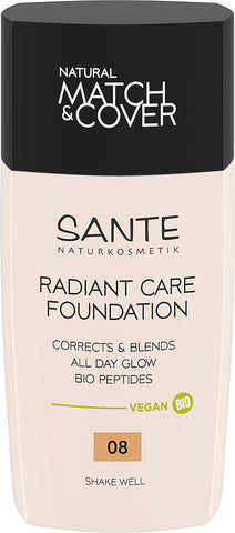 Sante - Radiant Care Foundation 08 - All-Day Glow ✨🌿
