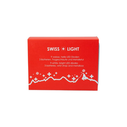Torch IX LED-Taschenlampe – 9 LEDs, Inkl. Batterien & Metalldose