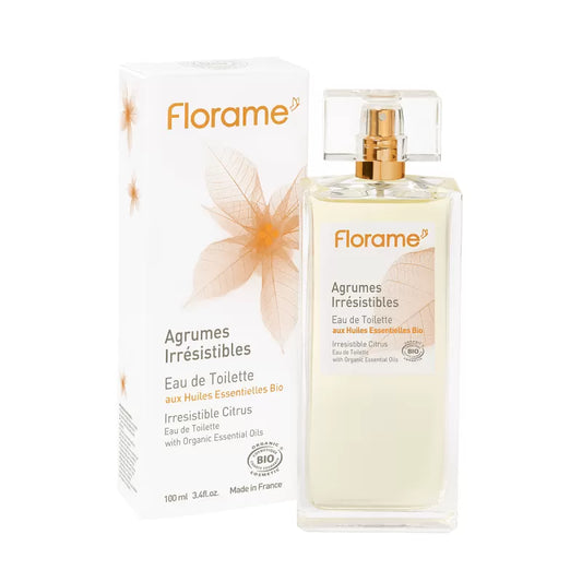 Eau de Toilette aux huiles essentielles Bio, Agrumes irrésistibles - 100ml - Florame