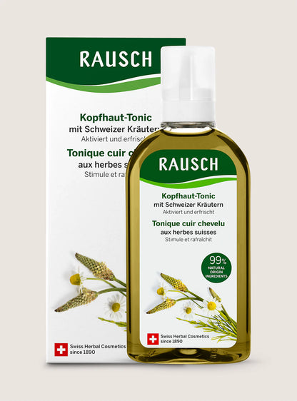 RAUSCH - Schweizer Kräuter-Kopfhauttonikum - Natürliche Haarpflege 💆‍♀️🌿