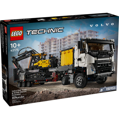 LEGO ® - Volvo FMX Truck & EC230 Excavator - Engineer Your Fun! 🚚🧩