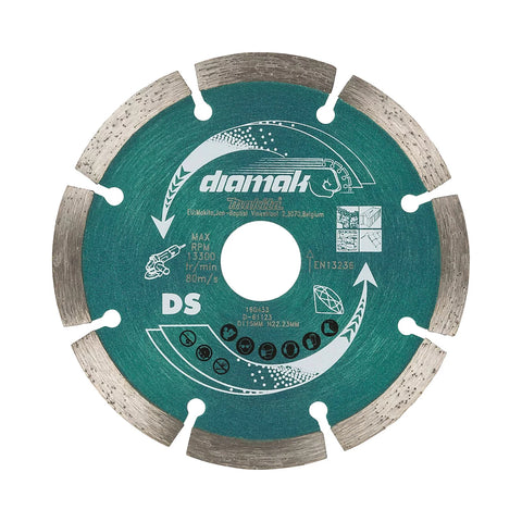 Makita - Diamantskärskiva DIAMAK 115/22.23 - Precisionsskärning för professionella ✂️✨