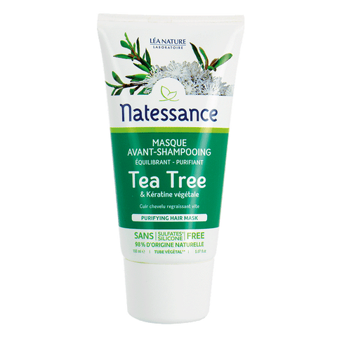 🌿 Natessance® Balancing Purifying Tea Tree Shampoo - 250ml 🌿