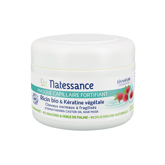 🌿 Natessance® Fortifying Hair Mask with Organic Castor Oil - 200ml 🌿