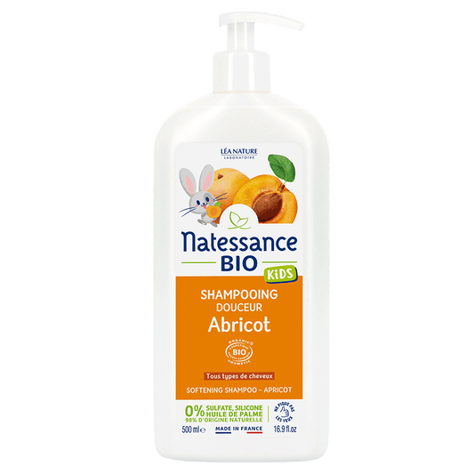 🍑 Natessance® High Tolerance Apricot Kids Shampoo - 250ml 🍑