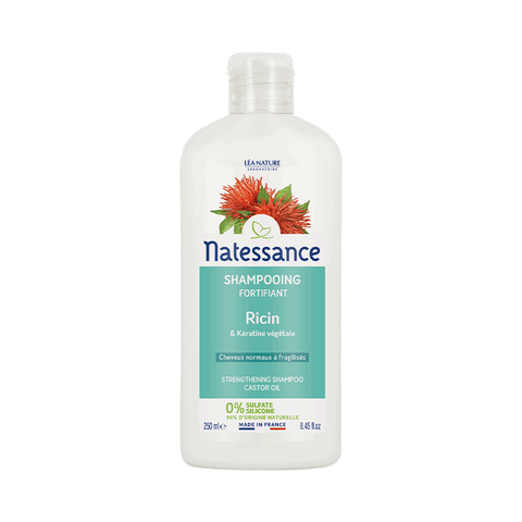 🌿 Natessance® Repairing and Fortifying Shampoo with Castor Oil - 250ml 🌿