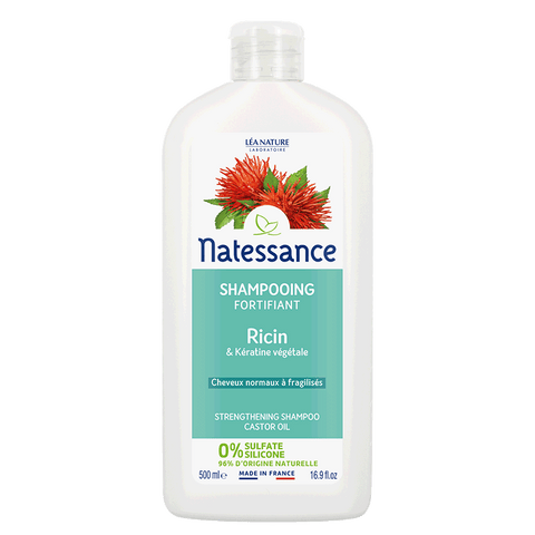 🌿 Natessance® Fortifying Repair Shampoo with Organic Castor Oil - 500ml 🌿