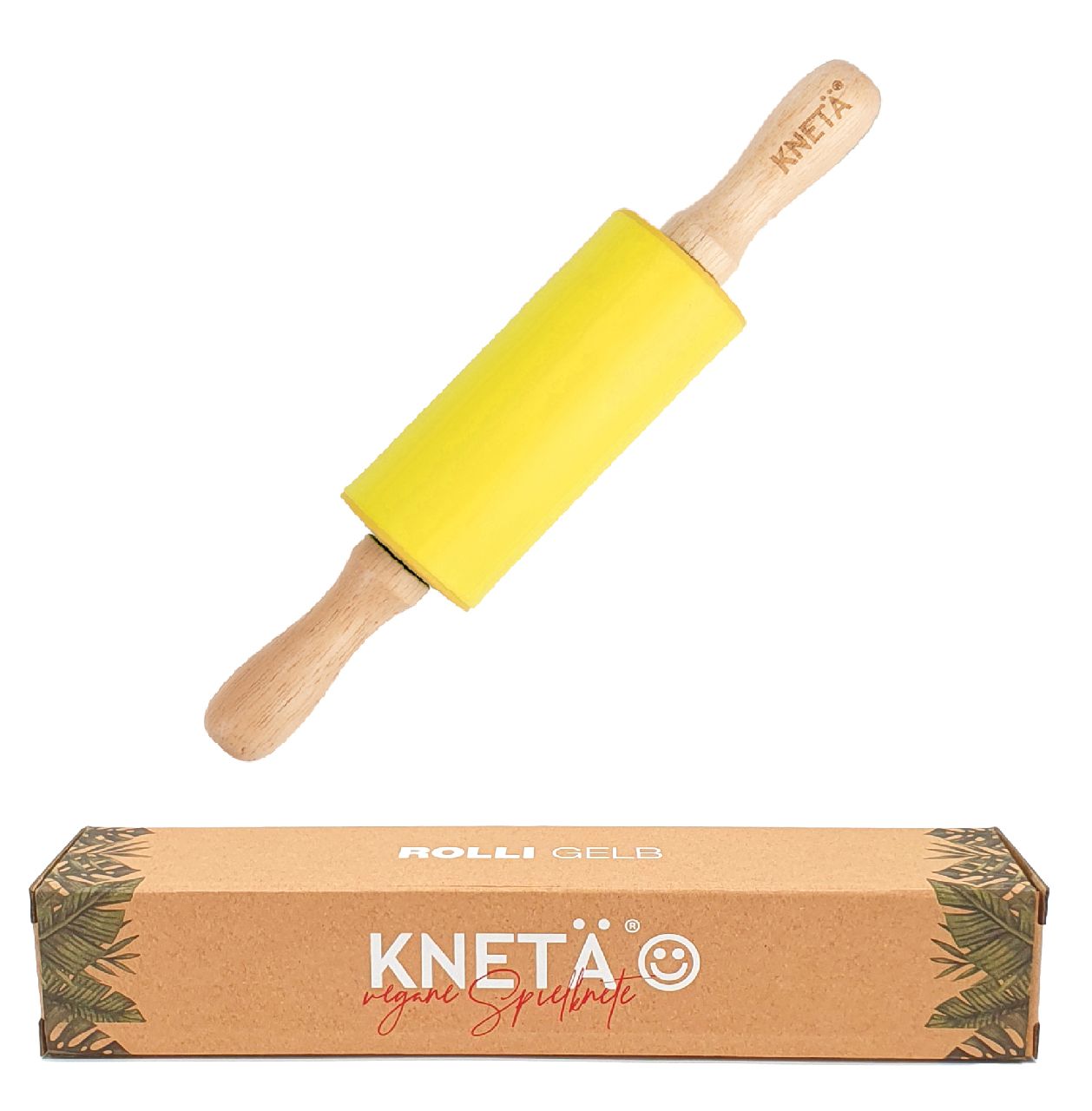 KNETÄ Silikonrolli gelb