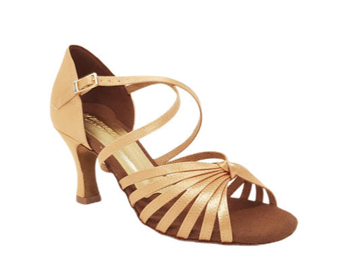 Grace Radiance Tanzschuhe in Nude Satin