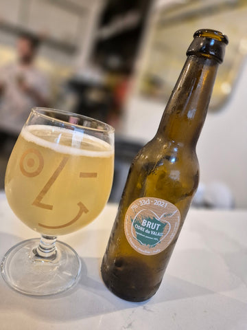 Cidrerie du Valais – Craft Brut Cider 33cl 🍏🍂 | 100% Naturlig, Sulfitfri