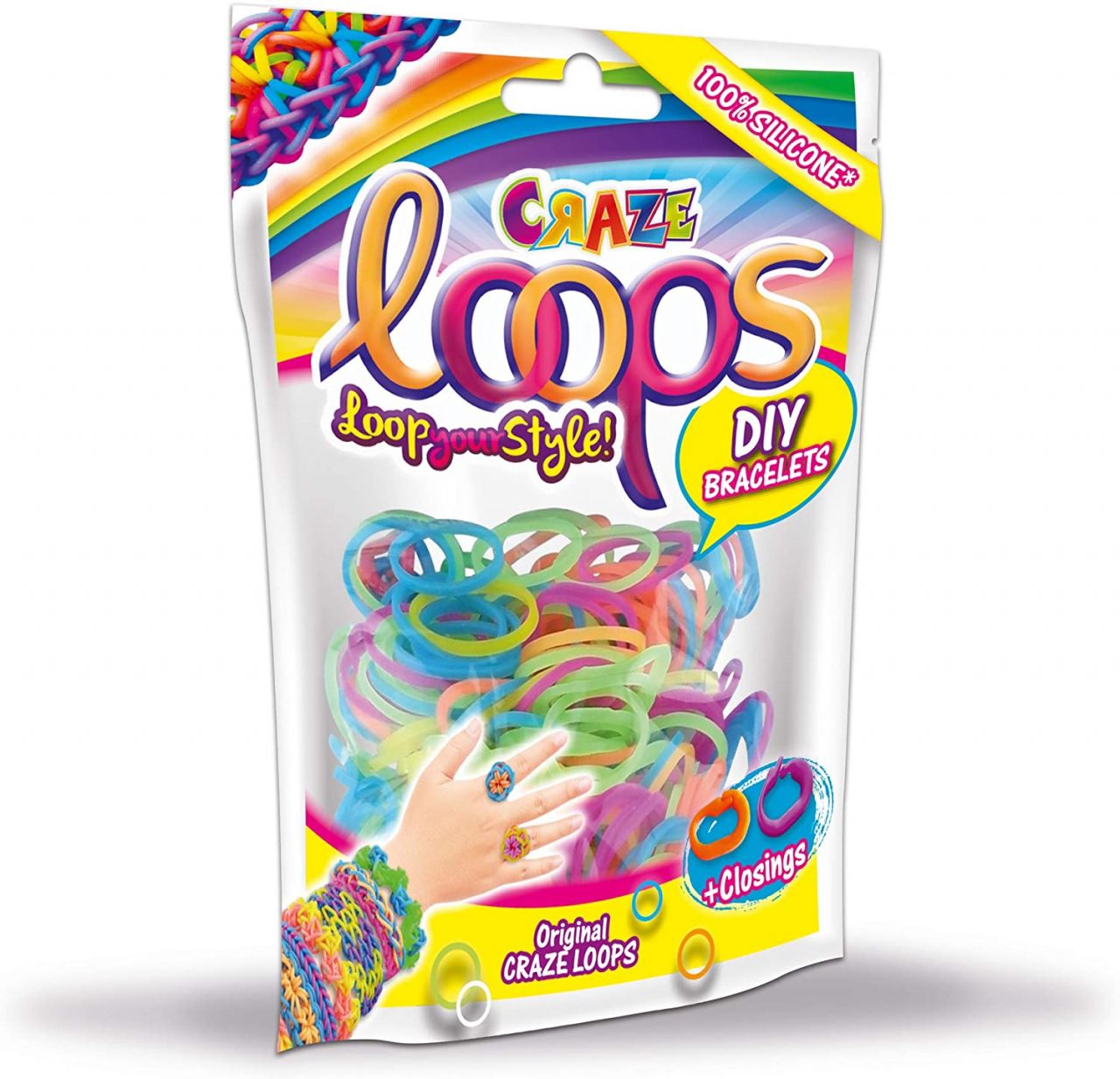 Loops Foilbag 100 Stk + 5 Verschlüsse