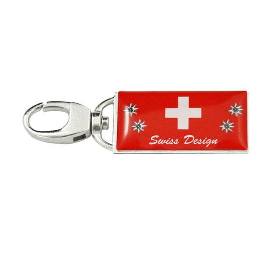 Zippi Zipper-Hook – Mini-Schlüsselanhänger aus Metall mit Karabiner