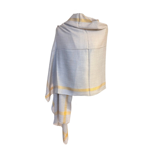 AISHITERU - Lioren Cashmere & Silk Shawl - Quiet Luxury, Neutral Glow ✨🧣