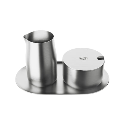 Milk and Sugar Set  stainless steel mat