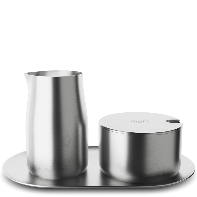 Milk and Sugar Set  stainless steel mat