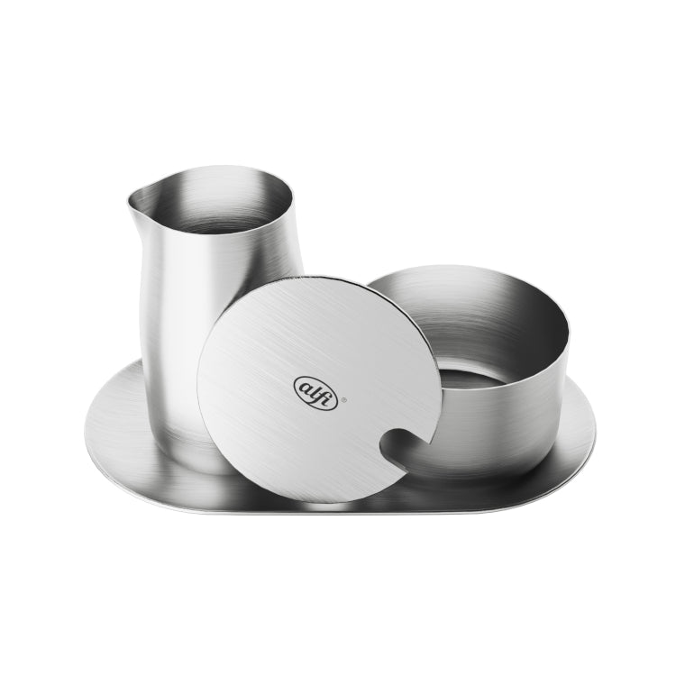 Milk and Sugar Set  stainless steel mat